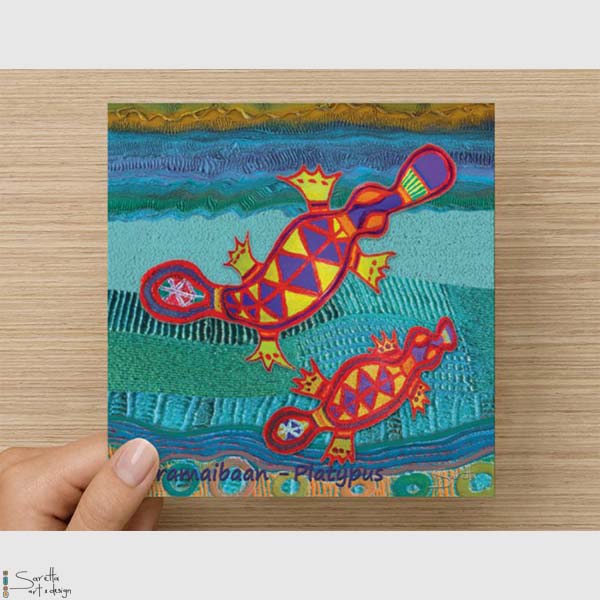 Greeting Card - Paramaibaan Platypus