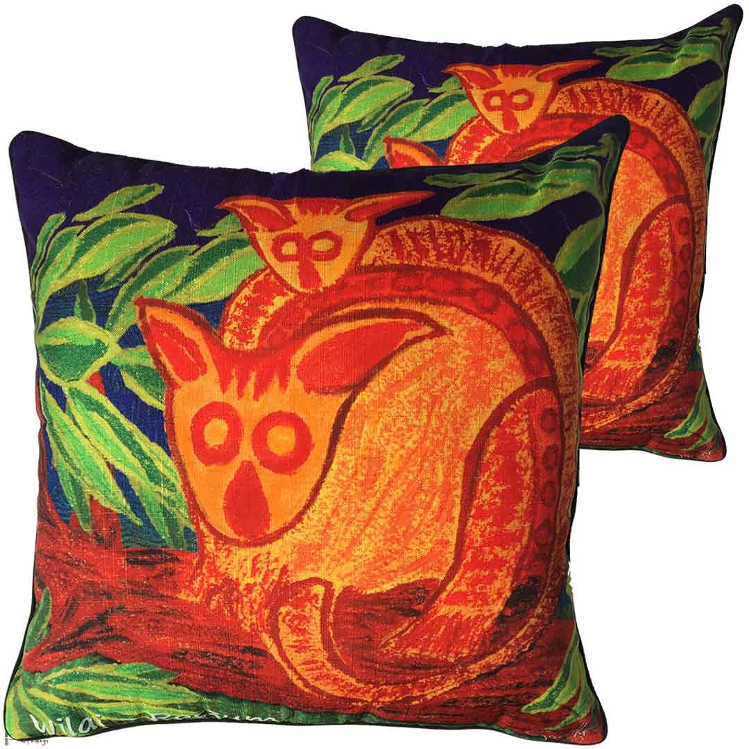 Cushion Cover - Totem Wilai Possum - Saretta Art & Design