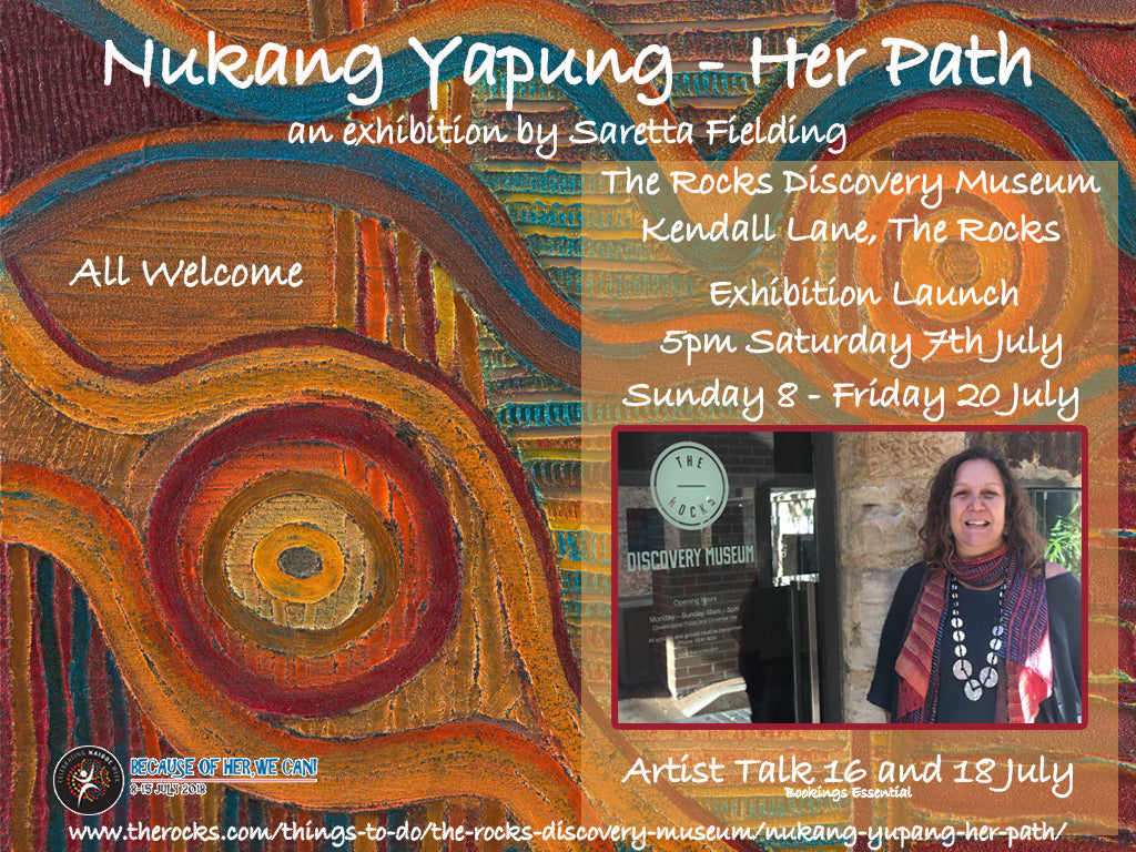 Nukang Yapung - Her Path Exhibition - Saretta Art & Design