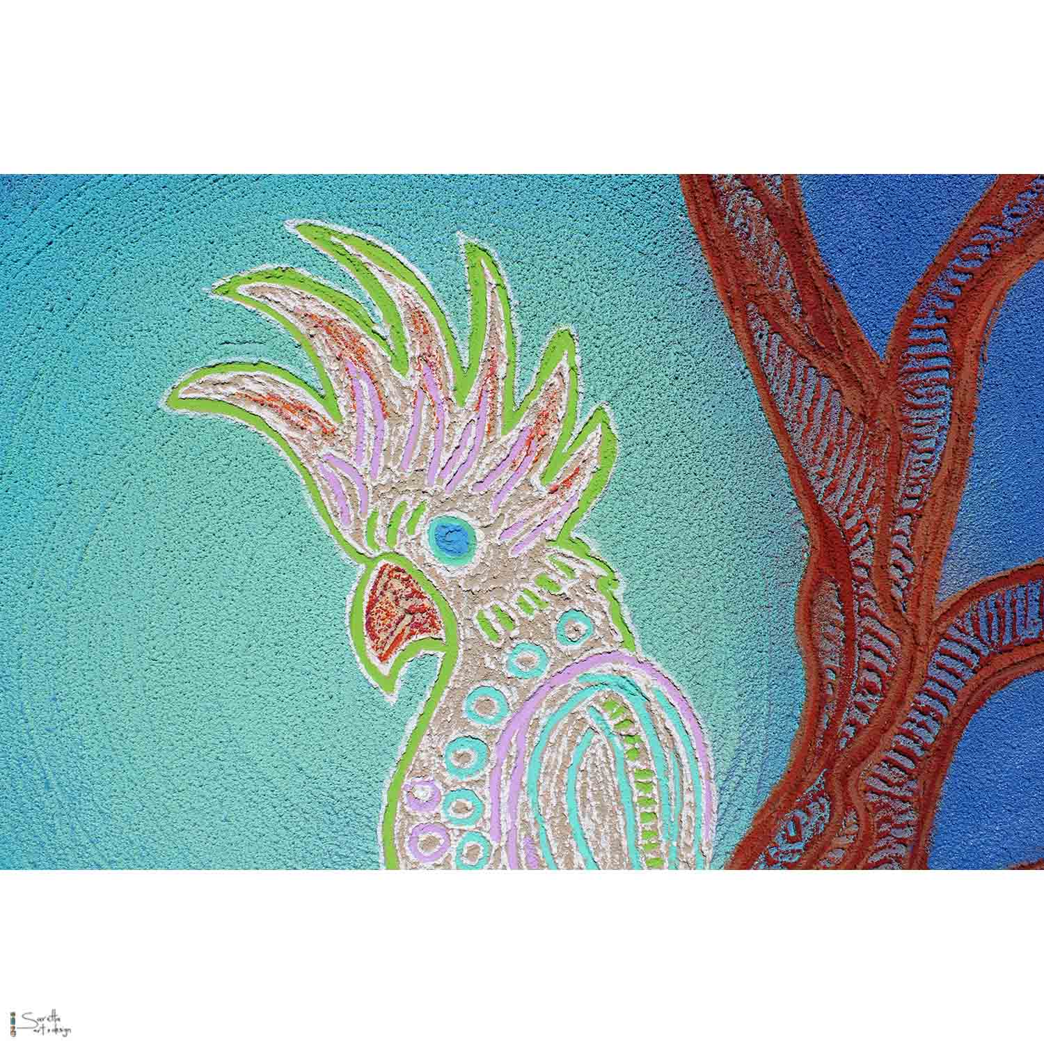 Kaneyung – White Cockatoo - Saretta Art & Design