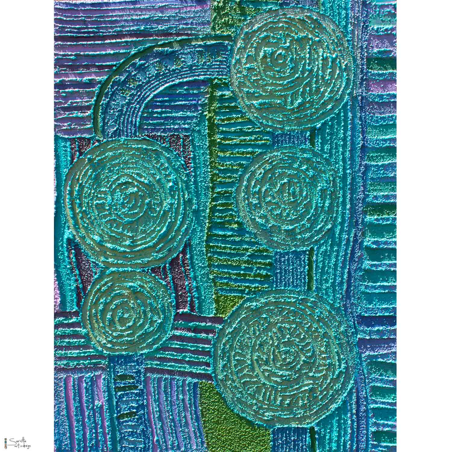Kaling Parai – Waterhole on Country - Saretta Art & Design