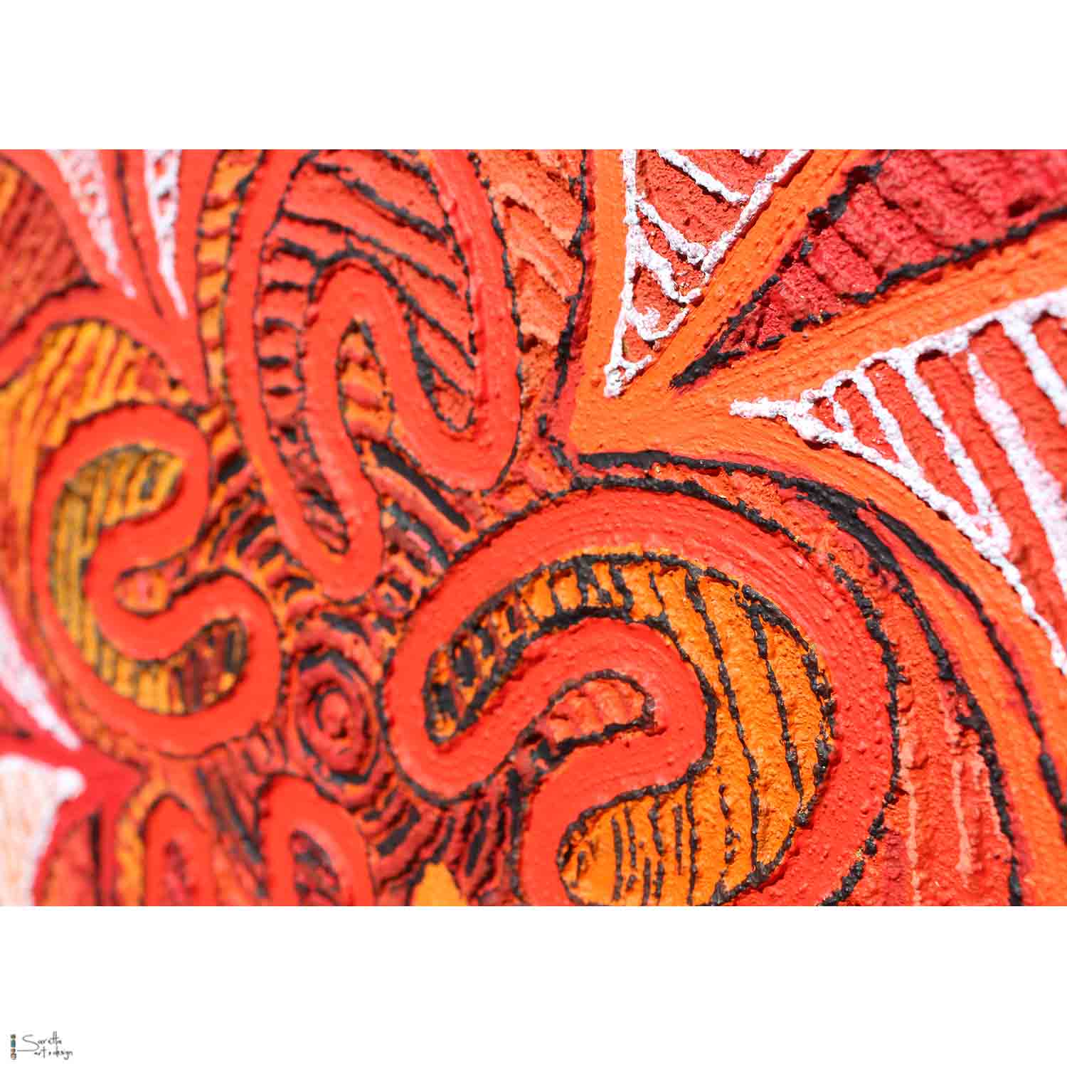 Canvas Print - Blak, Loud and Proud - Keep the fire burning