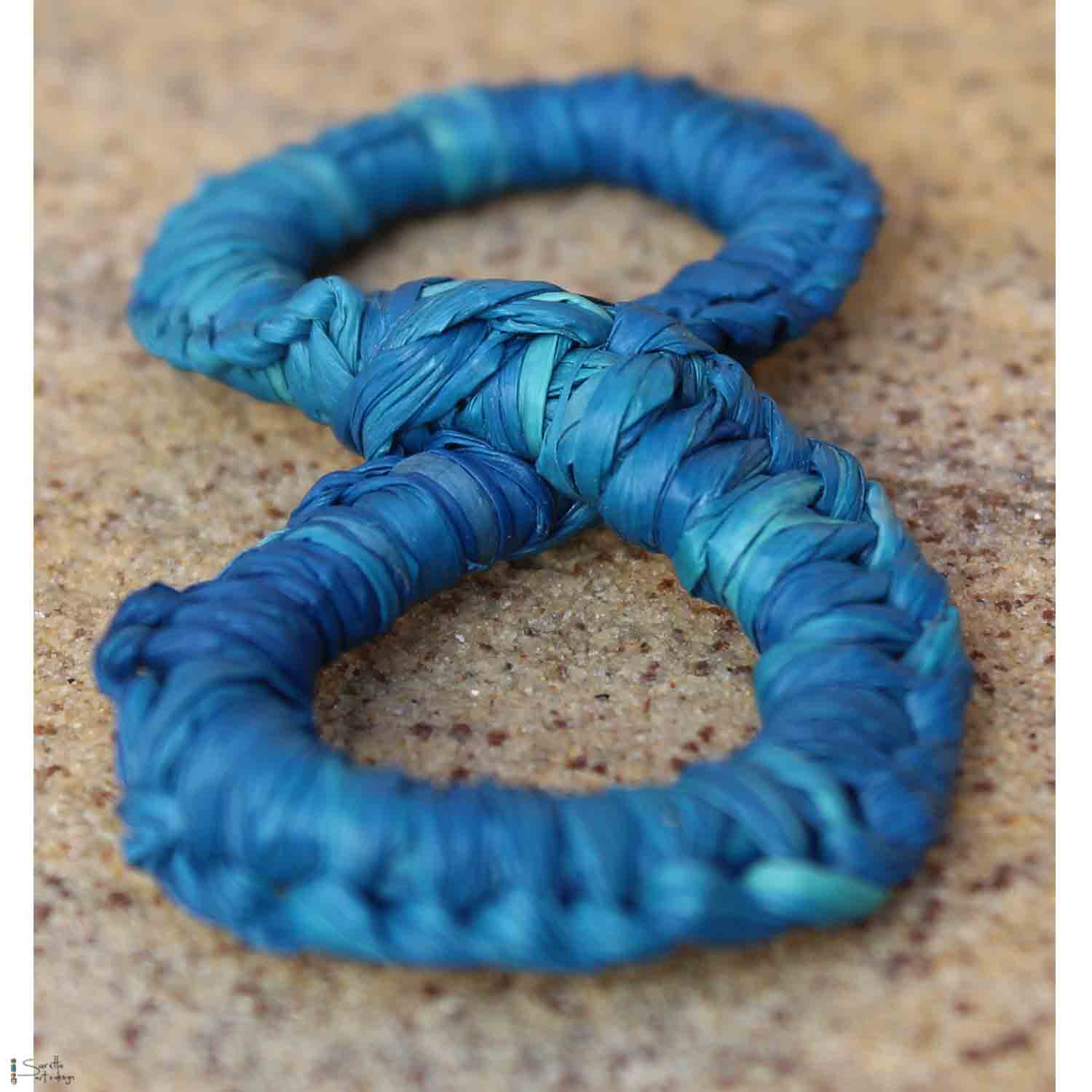 Thread Through, Woven Buckle - hand woven