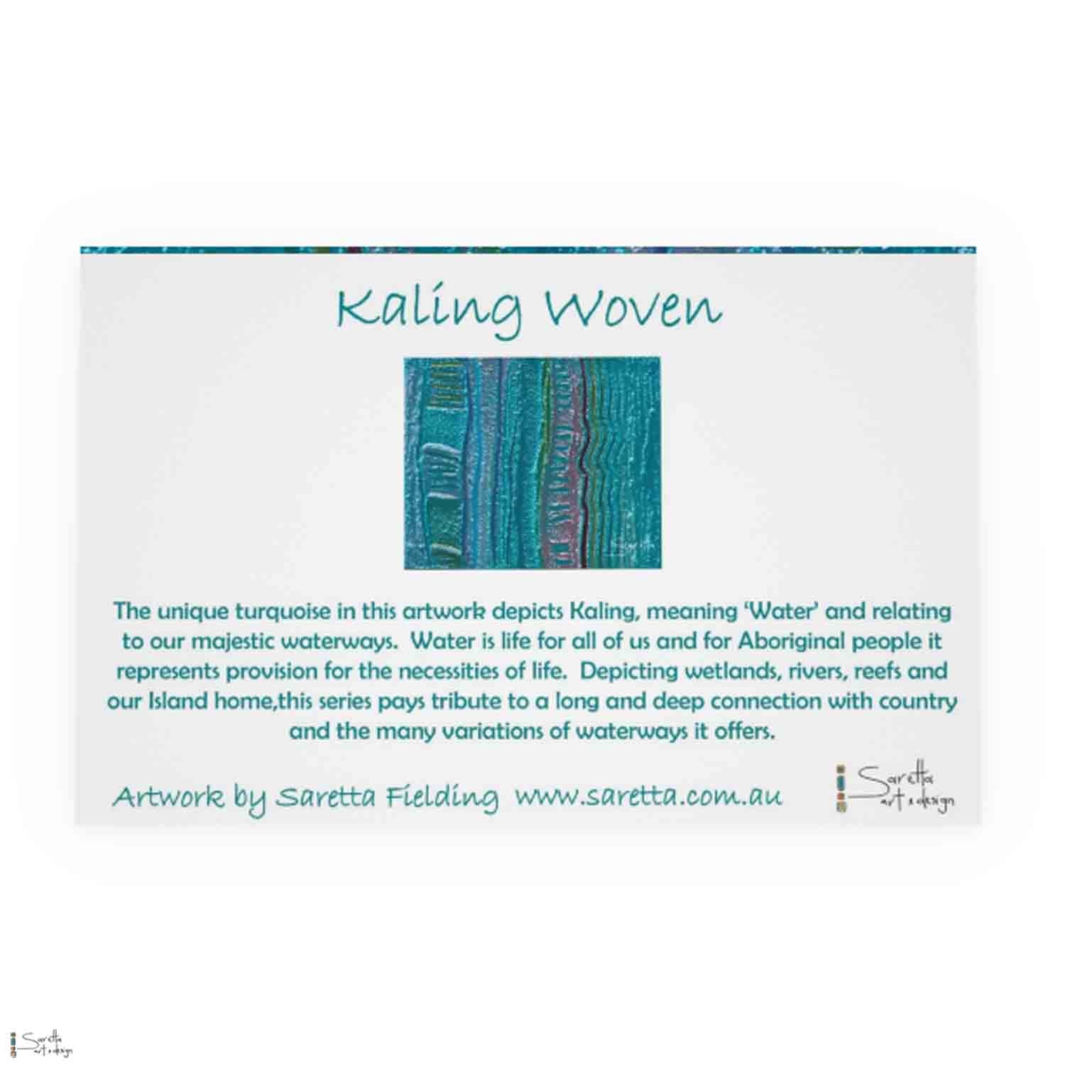 Greeting Card -  Kaling Woven