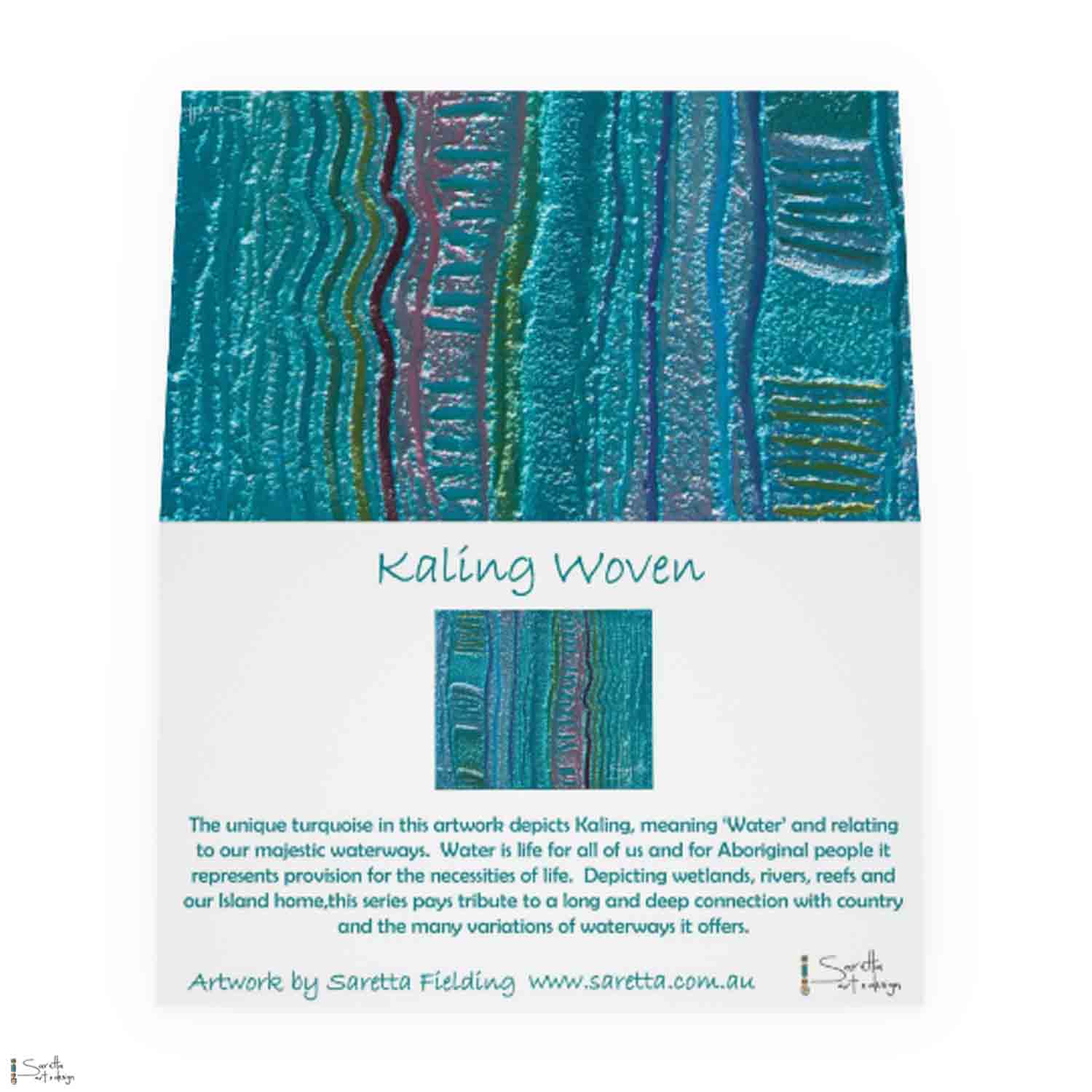 Greeting Card -  Kaling Woven