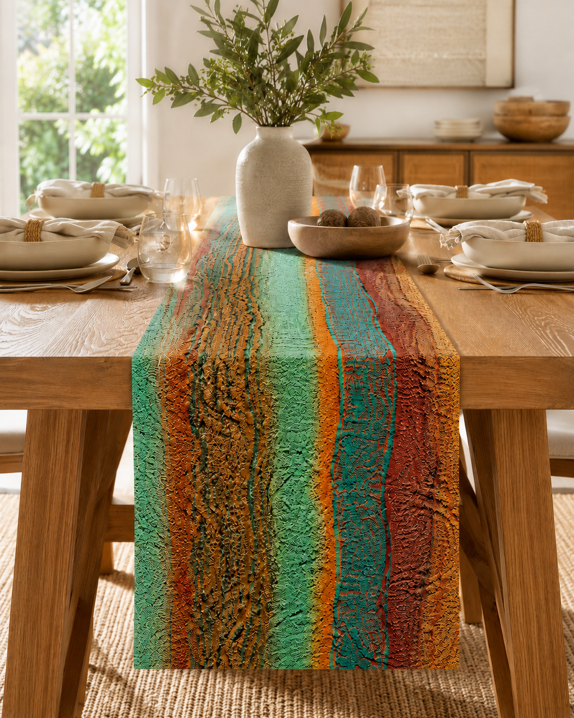 Table/Bed Runner - Kariiya - Southward