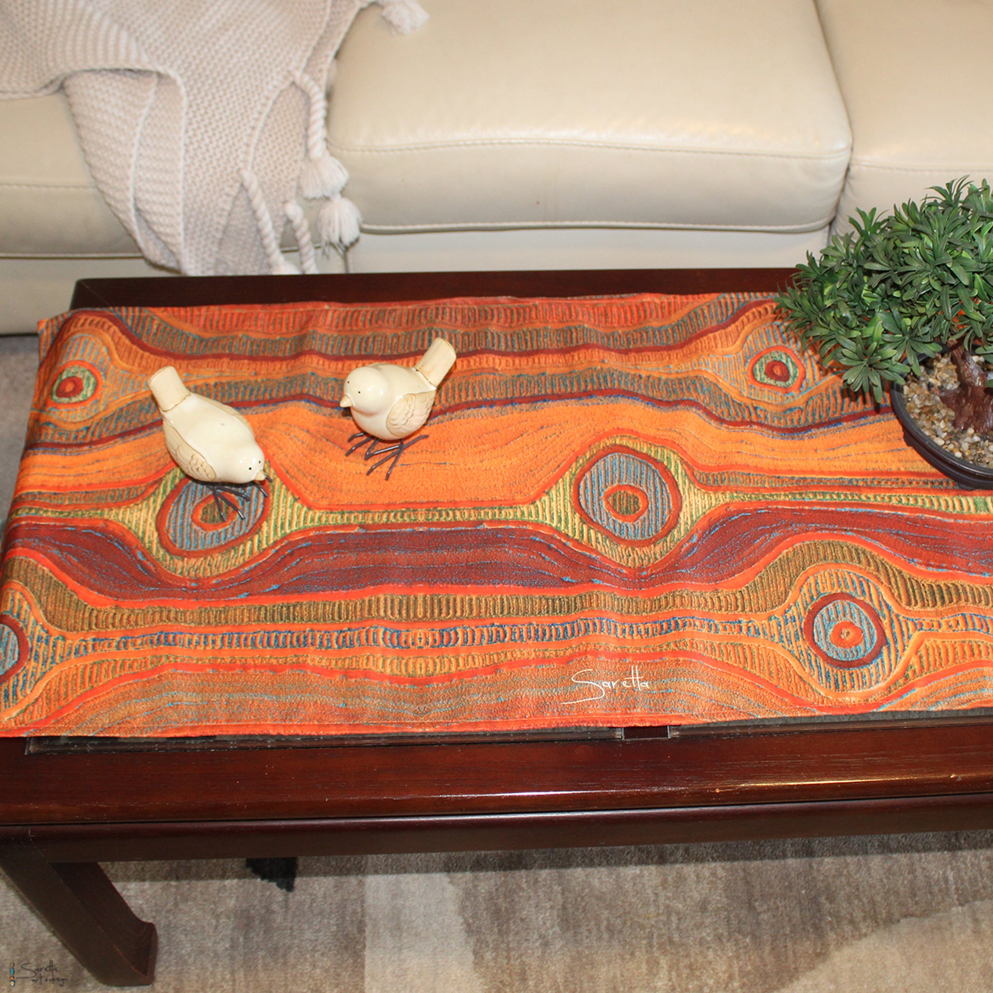 Table/Bed Runner - Koyiyoong- campsite