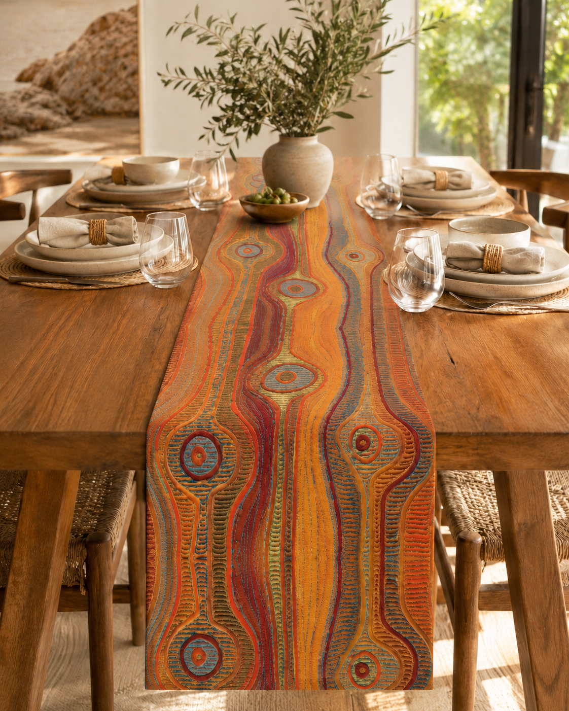 Table/Bed Runner - Koyiyoong- campsite