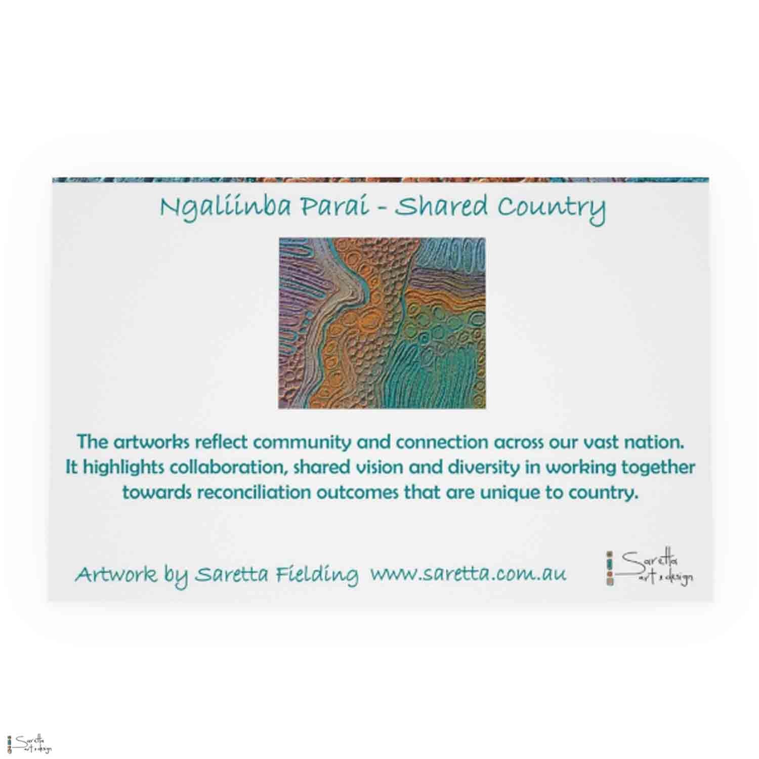 Greeting Card - Ngaliinba Parai – Shared Country
