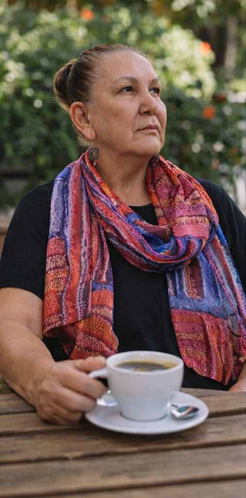 Pila Turr – Sunset Silk Scarf