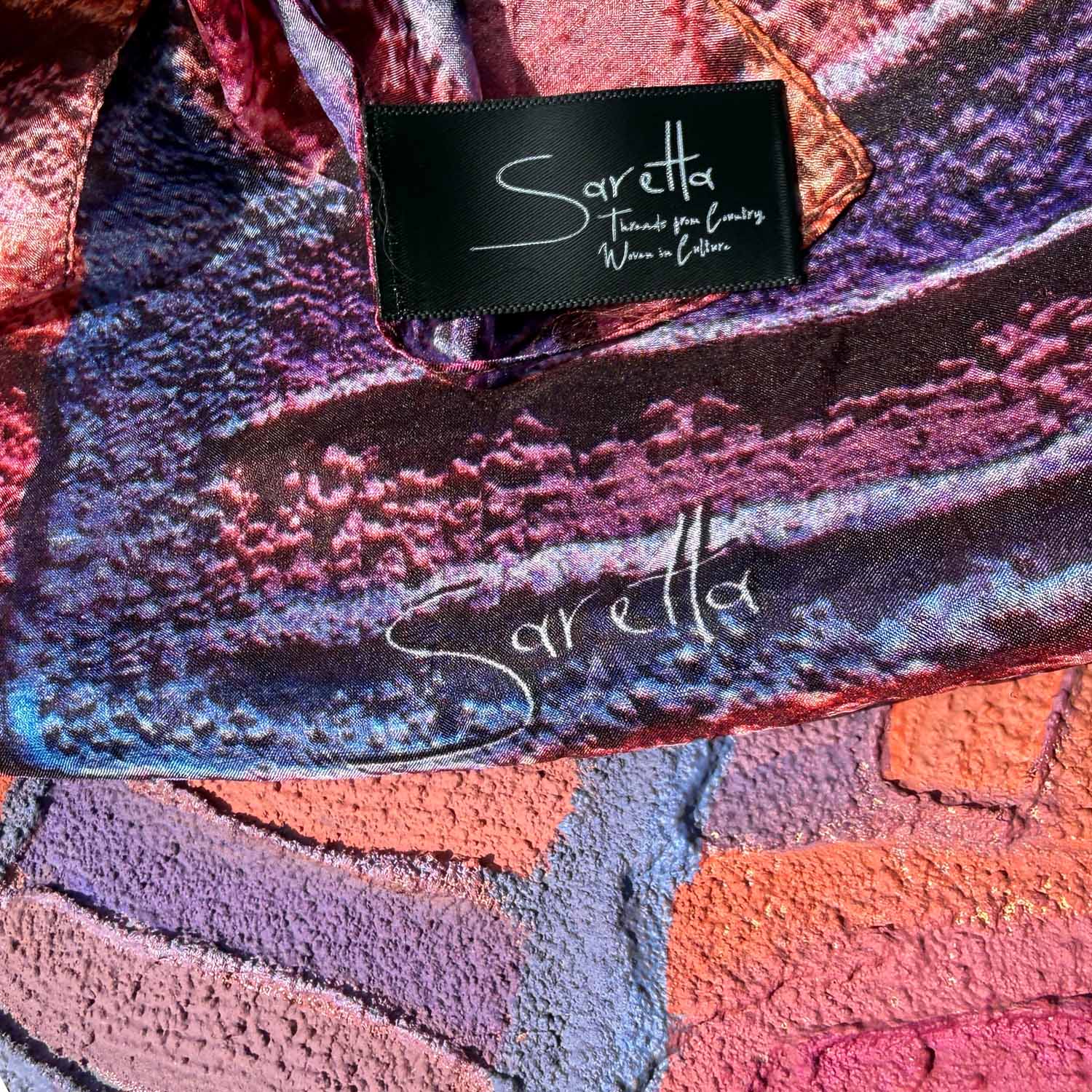 Pila Turr – Sunset Silk Scarf