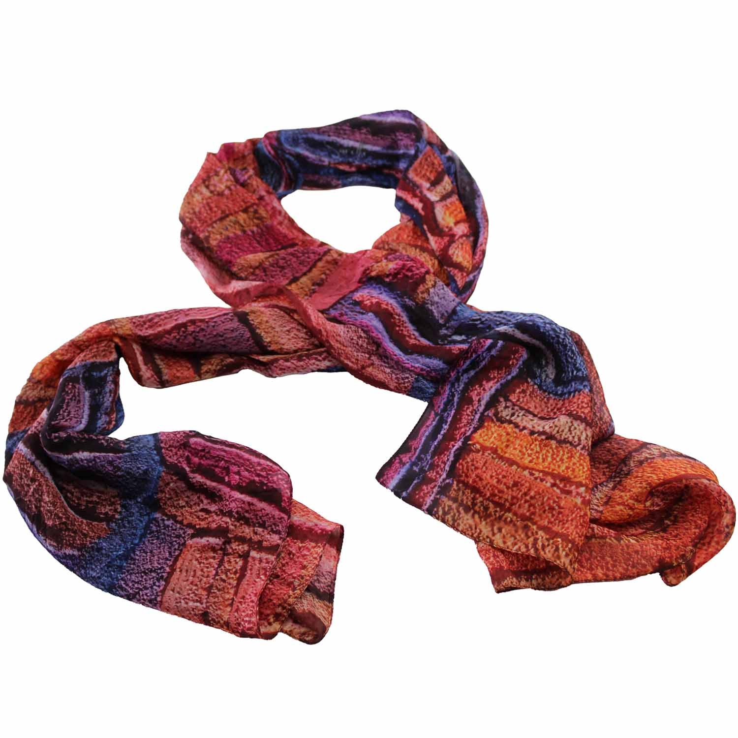 Pila Turr – Sunset Silk Scarf