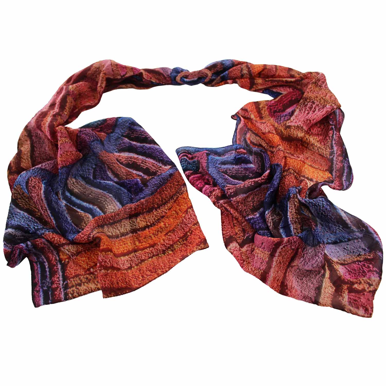 Pila Turr – Sunset Silk Scarf