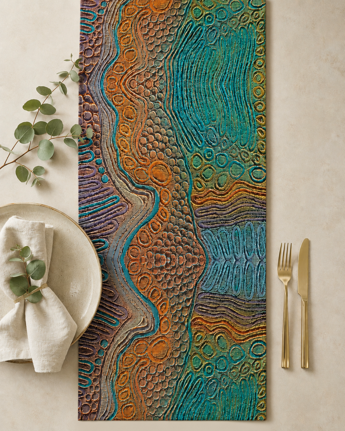 Table/Bed Runner - Shared Country