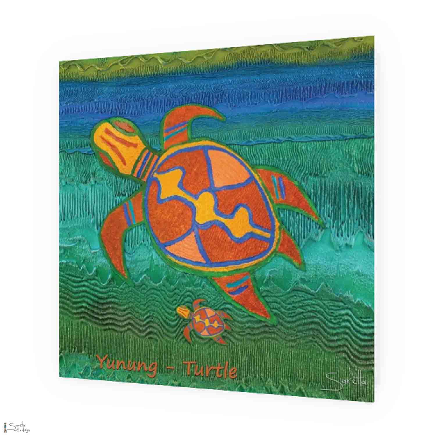 Greeting Card - Yunung - Turtle