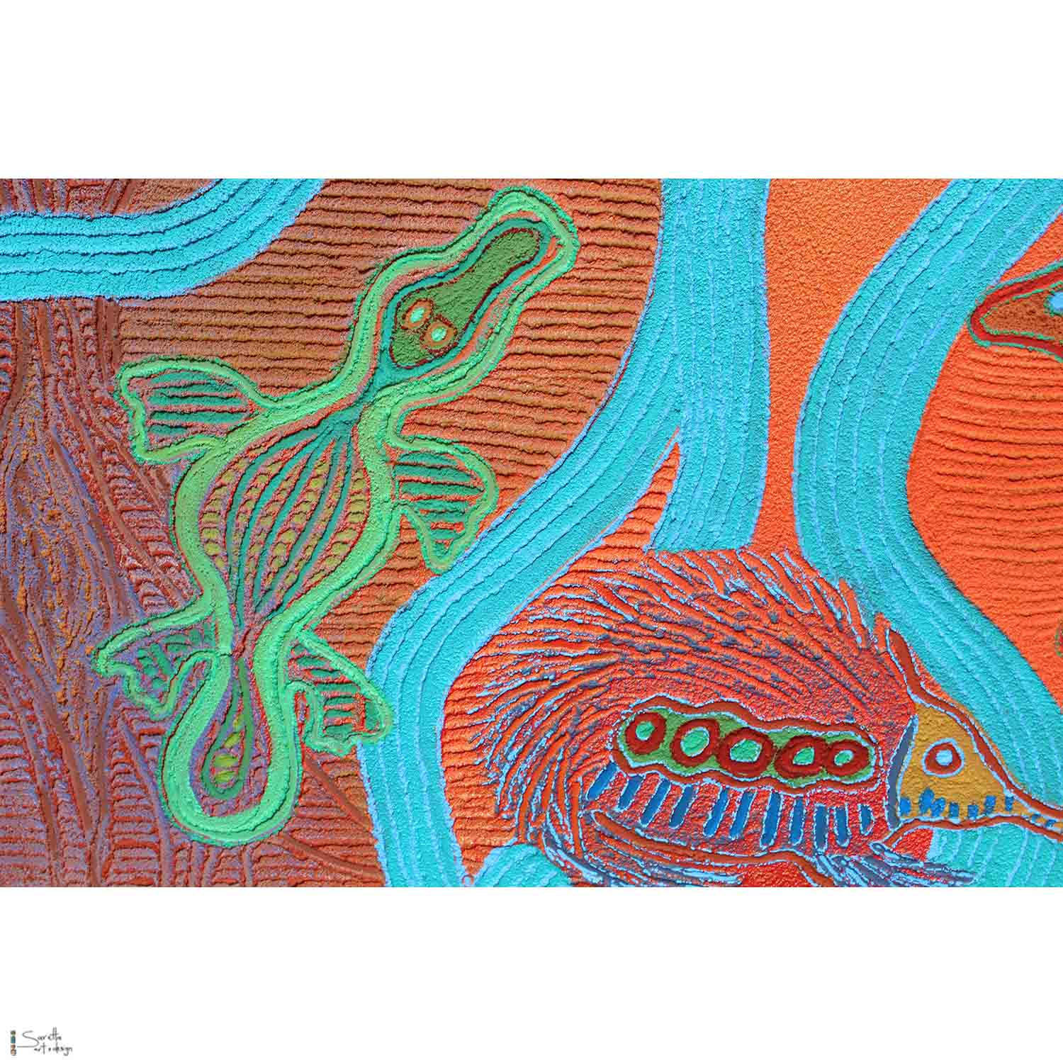 Tiddalick - Maitland Library - Saretta Art & Design