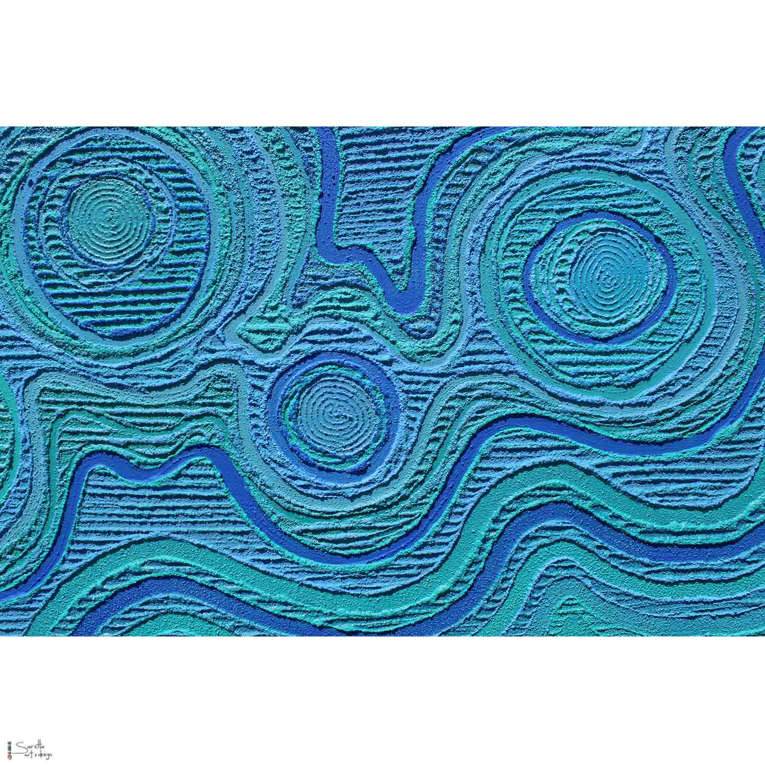 Bulbul Kaling – Heart for Water - Saretta Art & Design