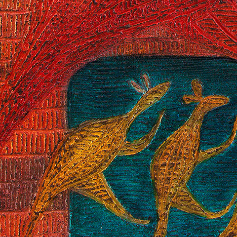 Mowane - The Kangaroo inside Nobbys - Saretta Art & Design