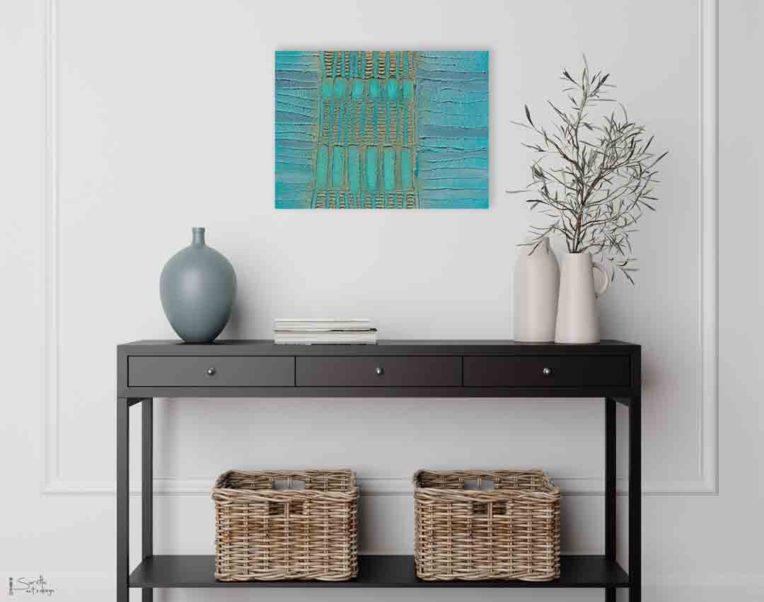 Canvas Print - Kaling - Water - Saretta Art & Design