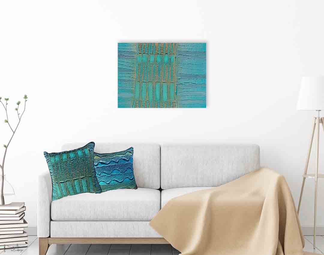 Canvas Print - Kaling - Water - Saretta Art & Design