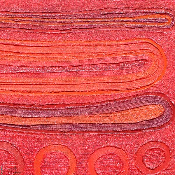 Kopara – Red Ochre series 2 - Saretta Art & Design