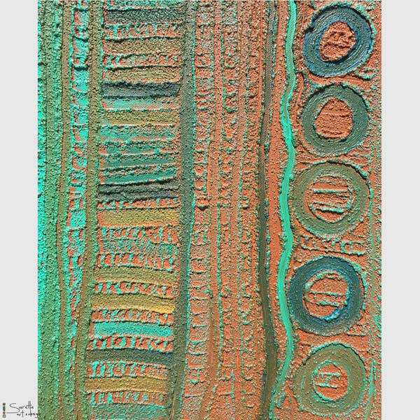 Pantimay – Message series 6 - Saretta Art & Design