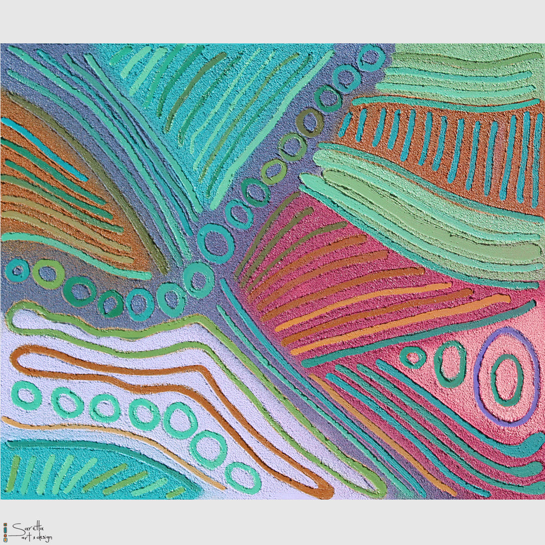 Our Corroboree - Saretta Art & Design