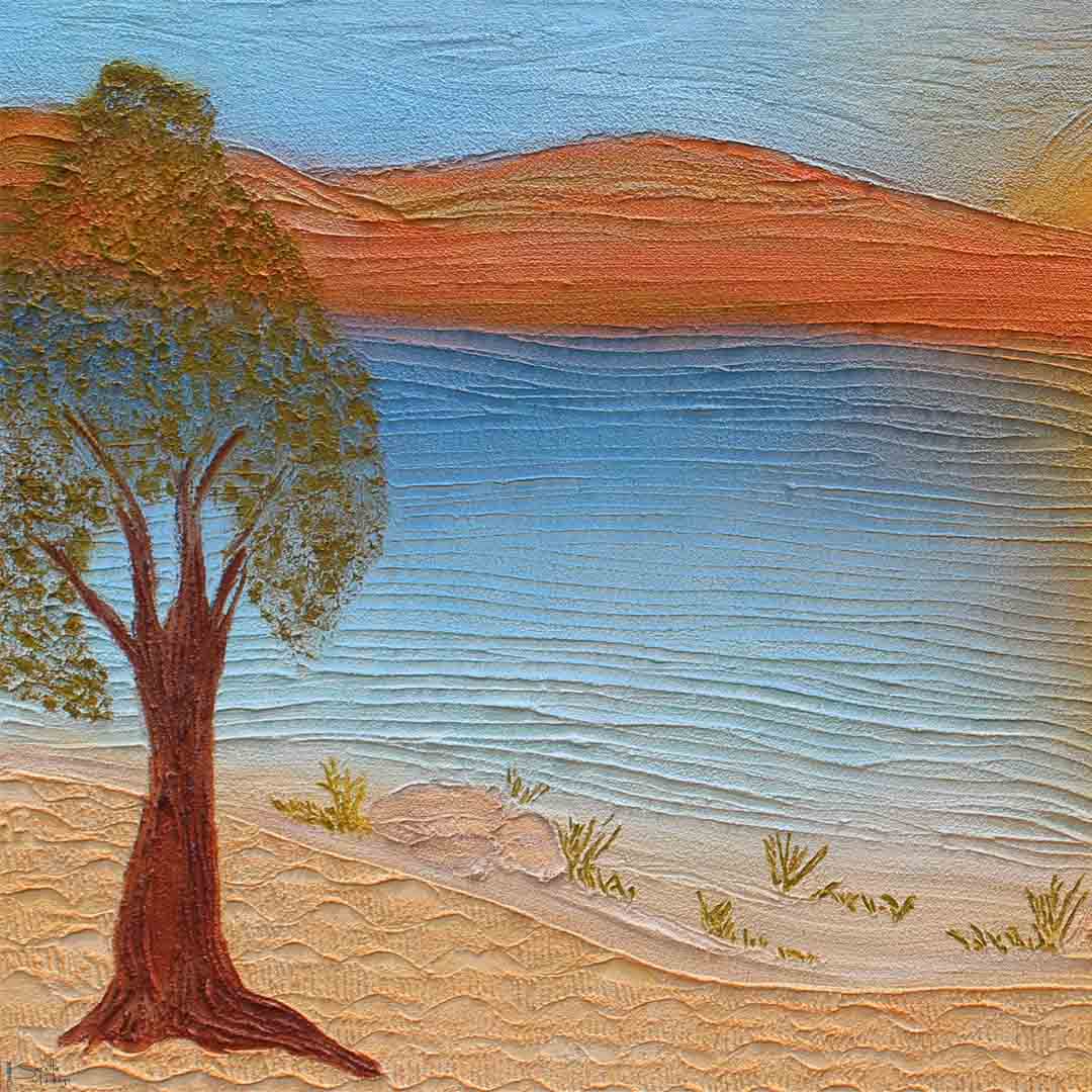 Kunta Nikinpa – Place of Lake Macquarie - Saretta Art & Design