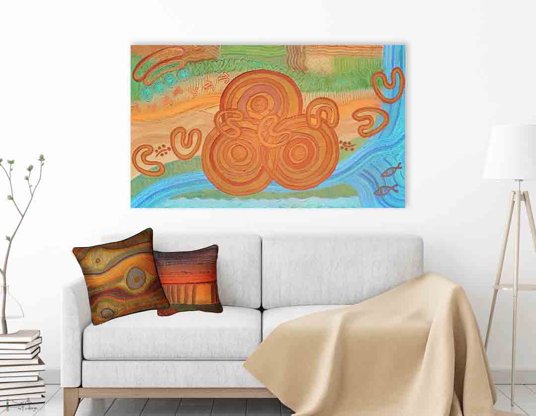 Ngeyran Parai Malang – Our Country Together series 1 - Saretta Art & Design