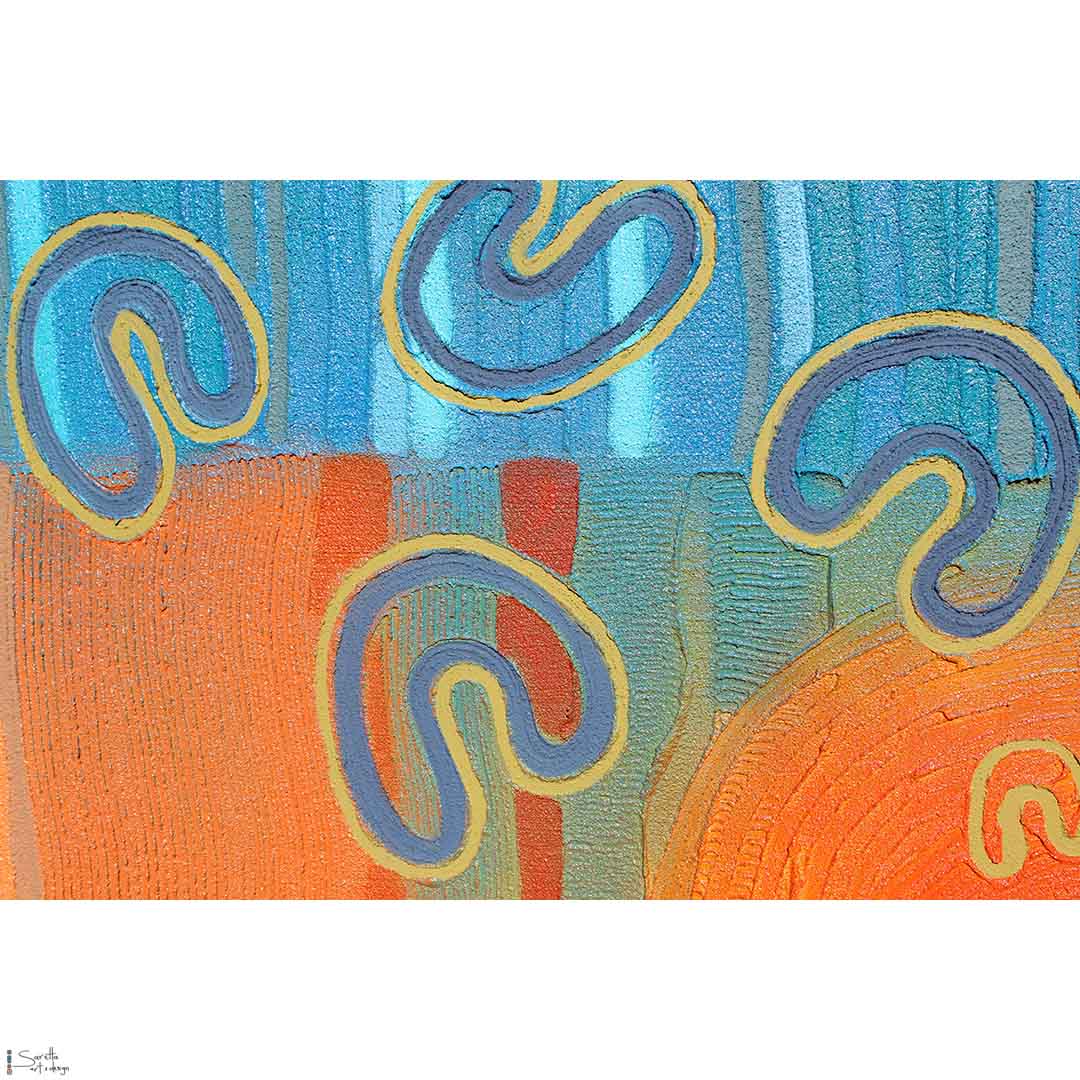 CAMHS Lake Macquarie, Woka Malang – Upward Together - Saretta Art & Design