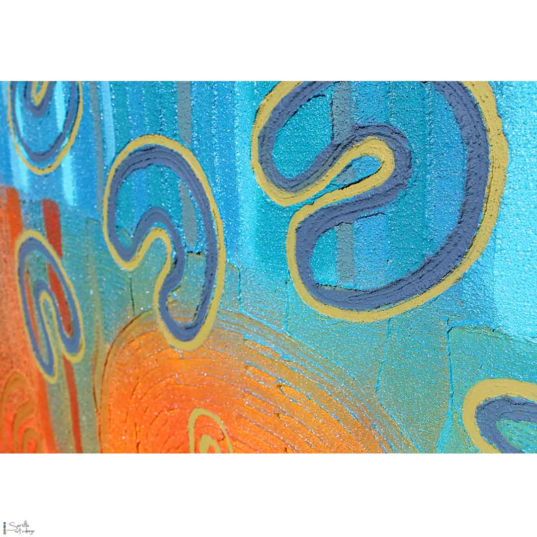 CAMHS Lake Macquarie, Woka Malang – Upward Together - Saretta Art & Design