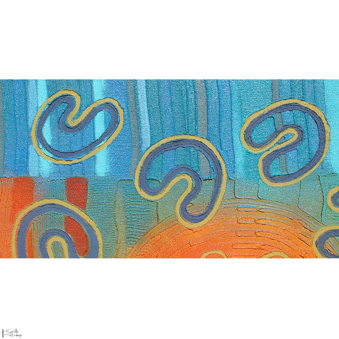 CAMHS Lake Macquarie, Woka Malang – Upward Together - Saretta Art & Design