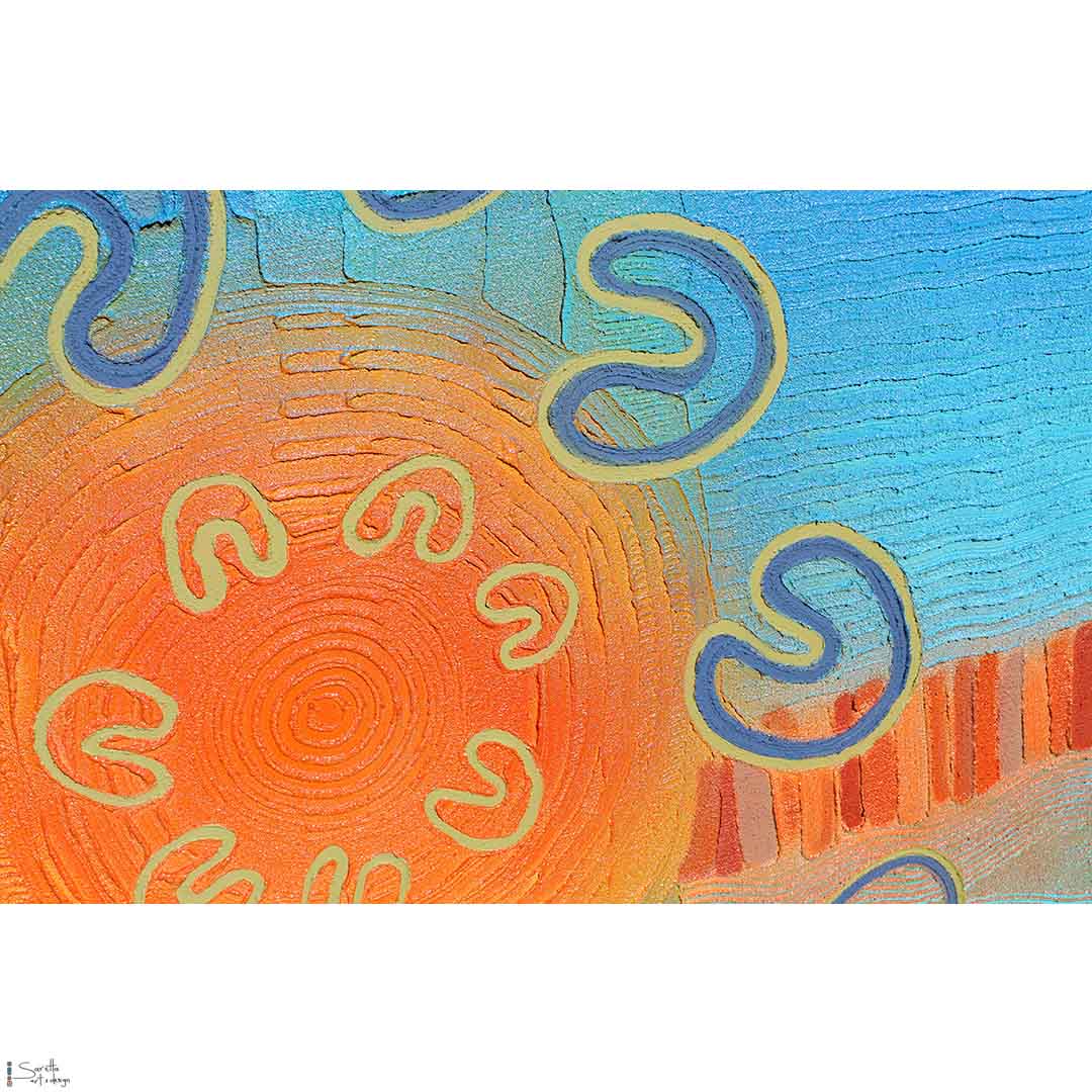CAMHS Lake Macquarie, Woka Malang – Upward Together - Saretta Art & Design