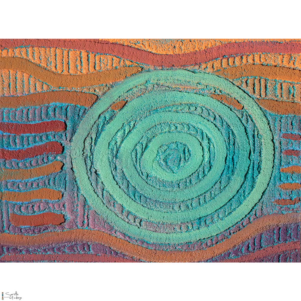 Canvas Print - Yiritaba - Sacred Place by Saretta