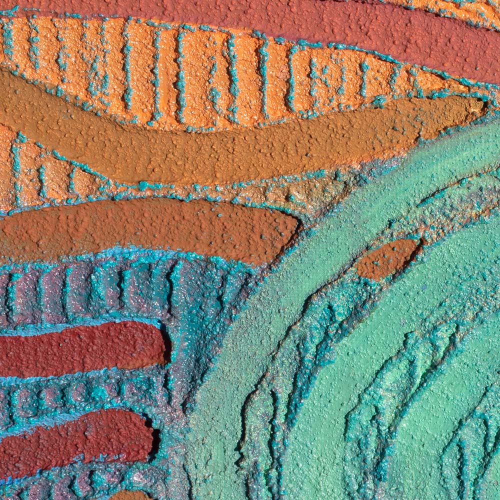 close up of Canvas Print - Yiritaba - Sacred Place by Saretta