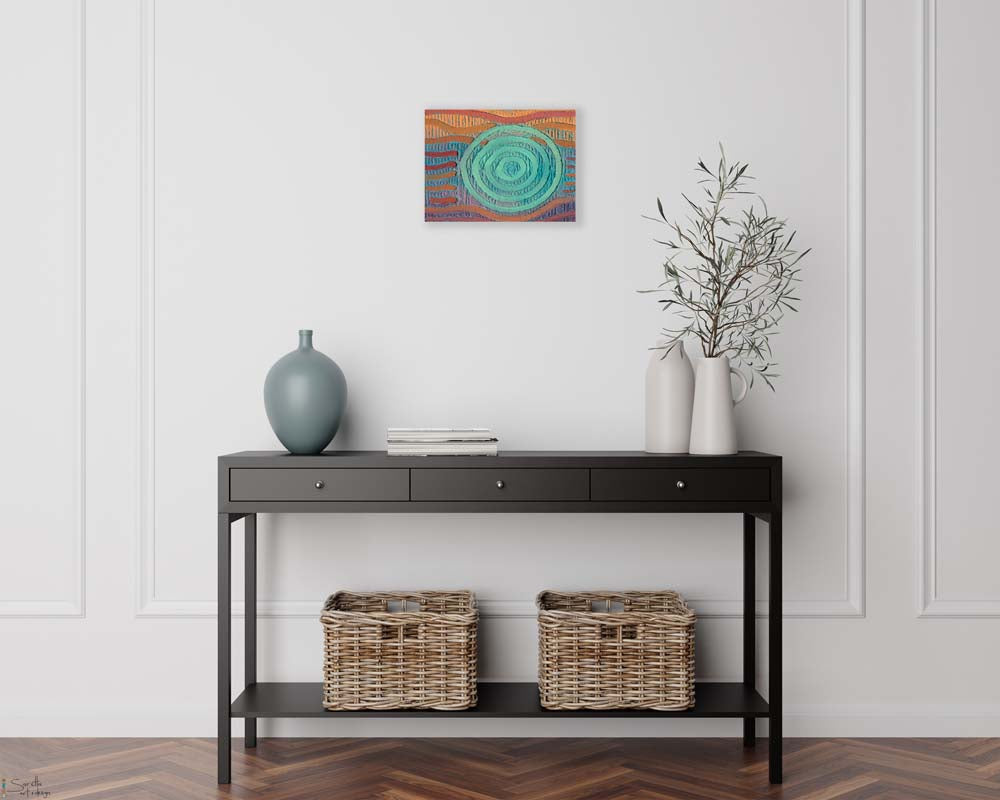 Canvas Print - Yiritaba - Sacred Place by Saretta on wall