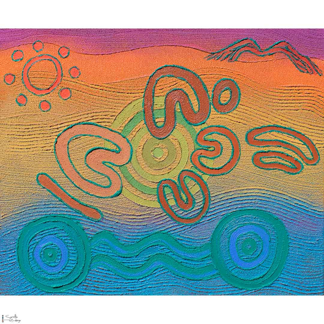 Macquarie College, Pital - Happy - Saretta Art & Design