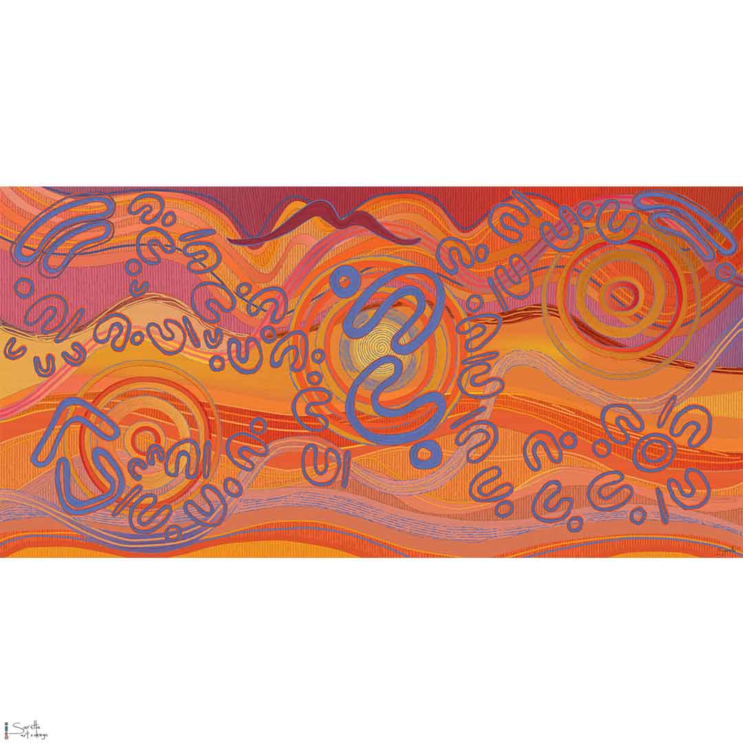 Carries Place, Wola Malang – Walk Together - Saretta Art & Design