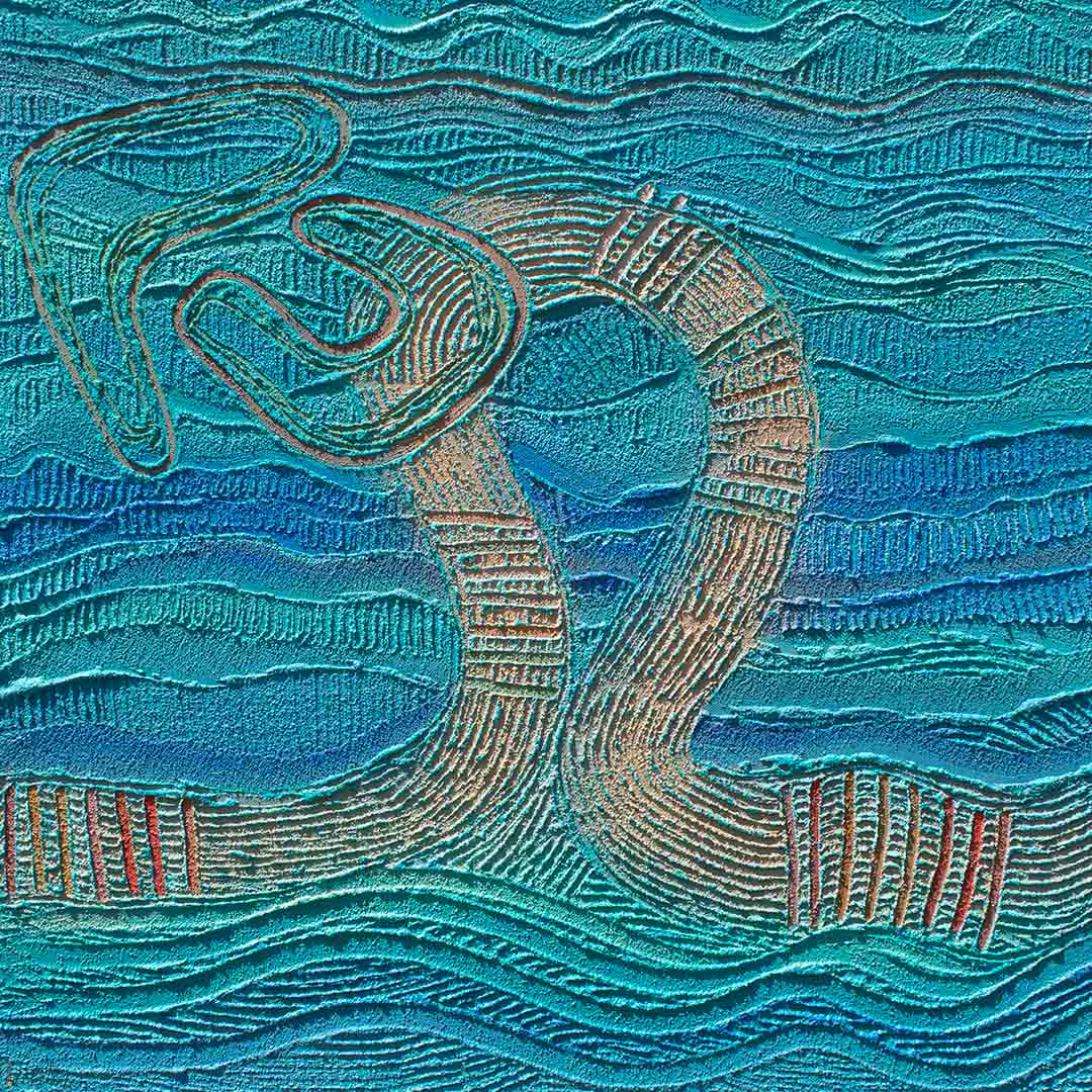 Koyiyoong Kaling – Home by the Water - Saretta Art & Design