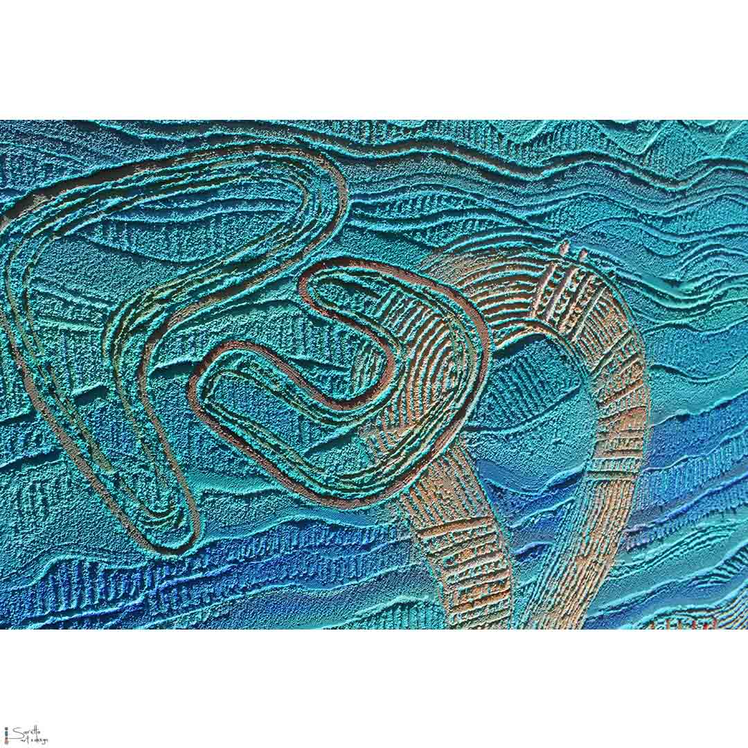 Koyiyoong Kaling – Home by the Water - Saretta Art & Design
