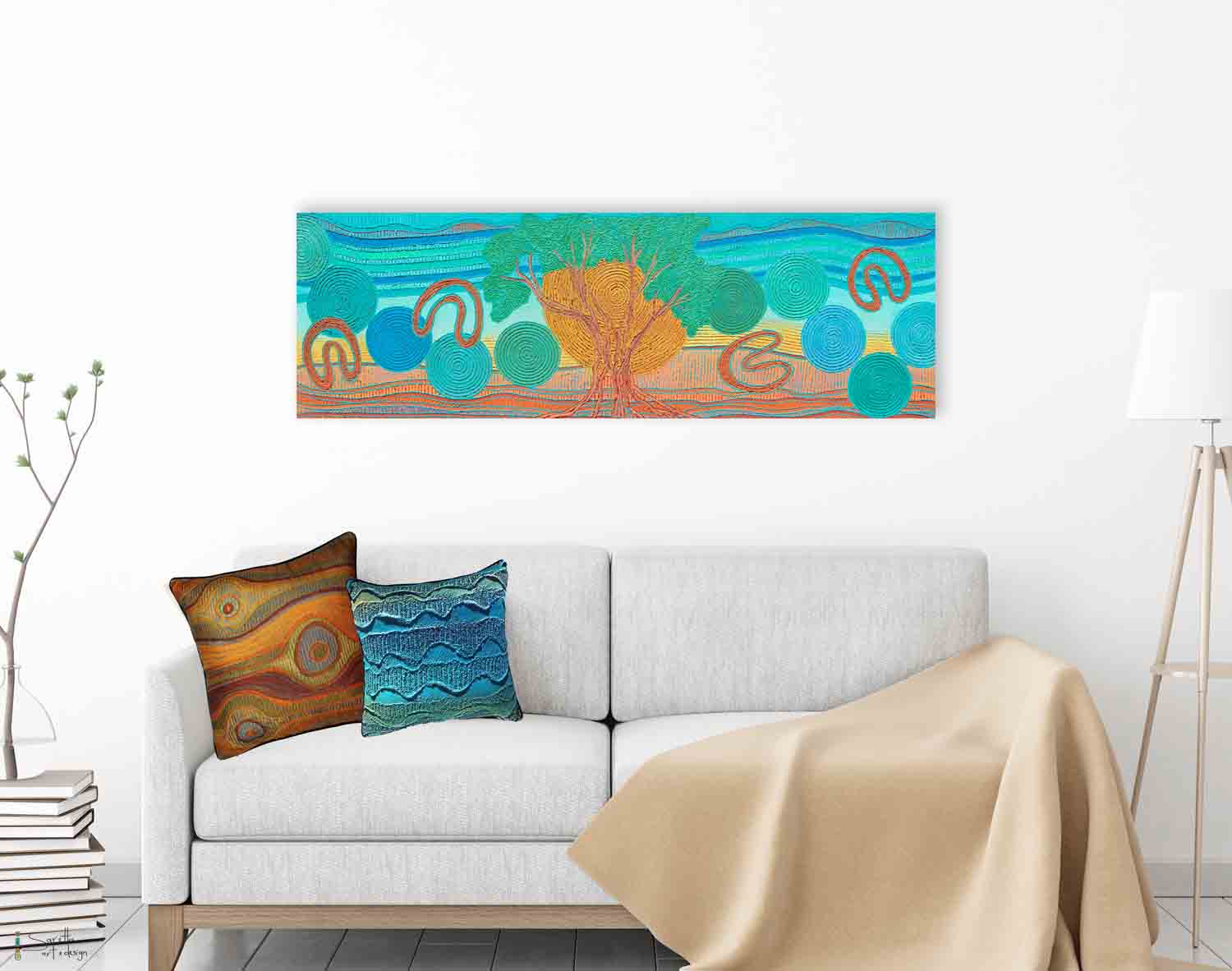 Ngaliinko - Us Two - Saretta Art & Design
