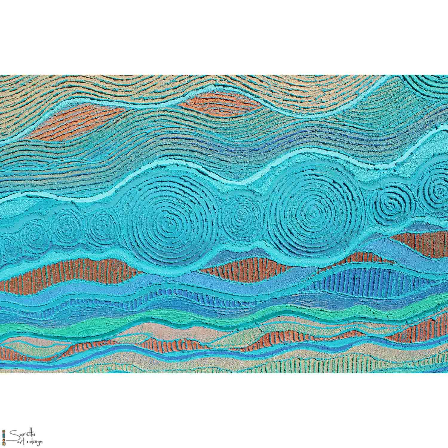 Korowataring – Seaside - Saretta Art & Design