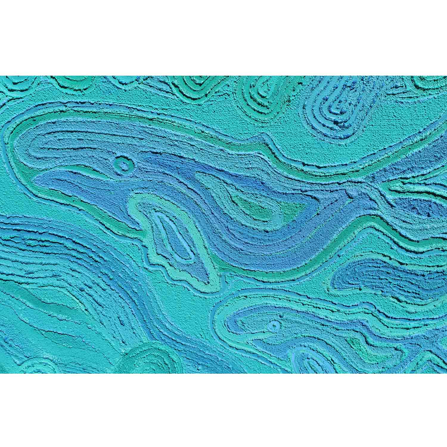 Turungkan Yapung - Whale Pathway - Saretta Art & Design