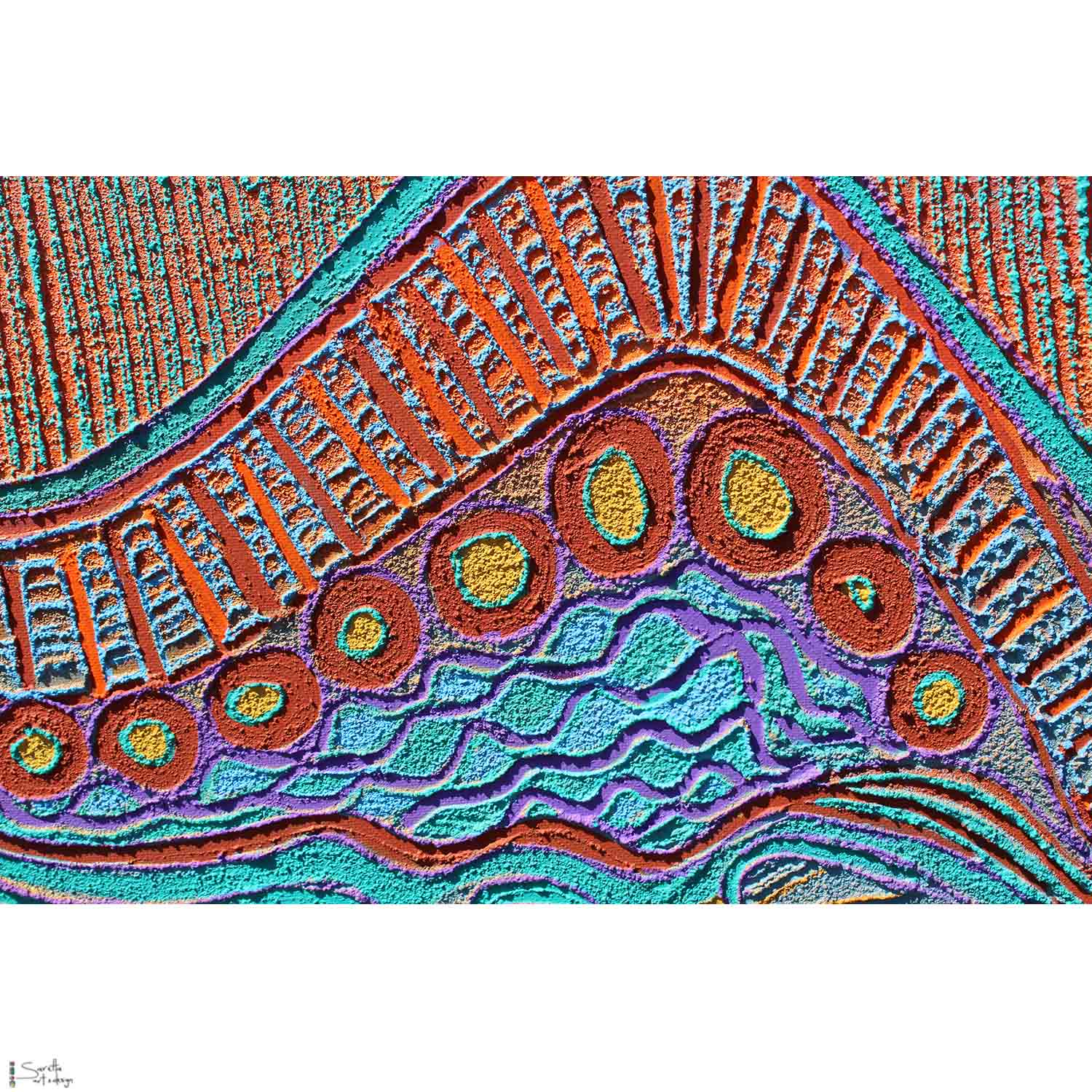 Bayiibayii Parai – Emu on Country, Early Links - Saretta Art & Design