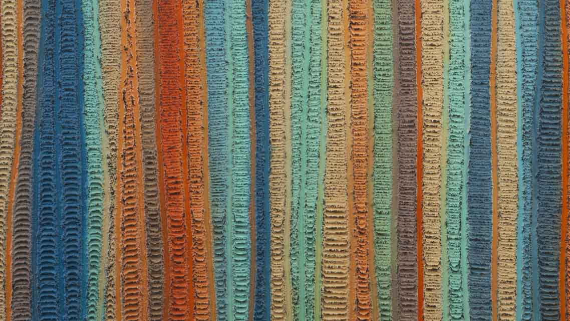 Canvas Print Bantimita – Message Stick series 3 - Saretta Art & Design