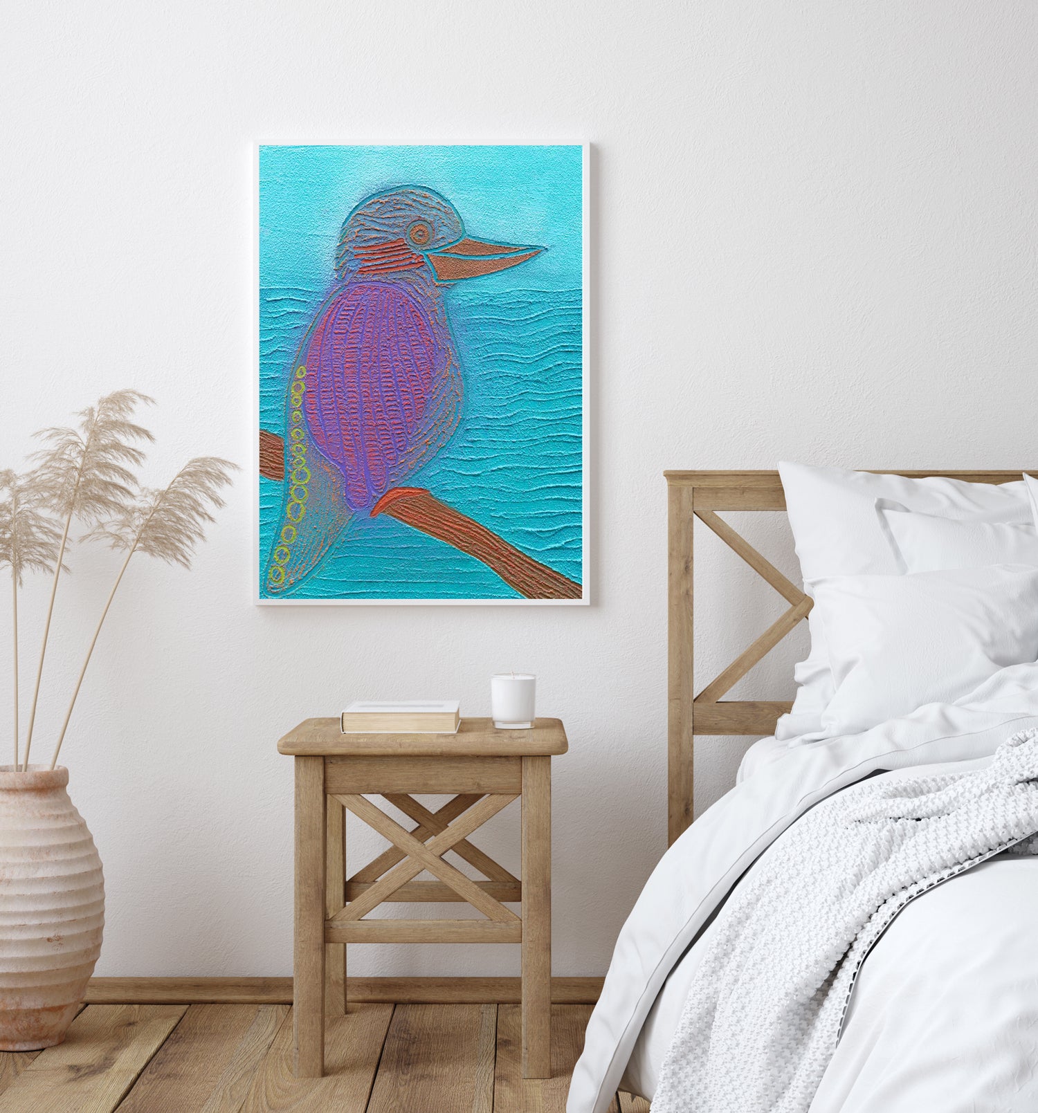 Canvas Print Wirikada - Kookaburra - Saretta Art & Design