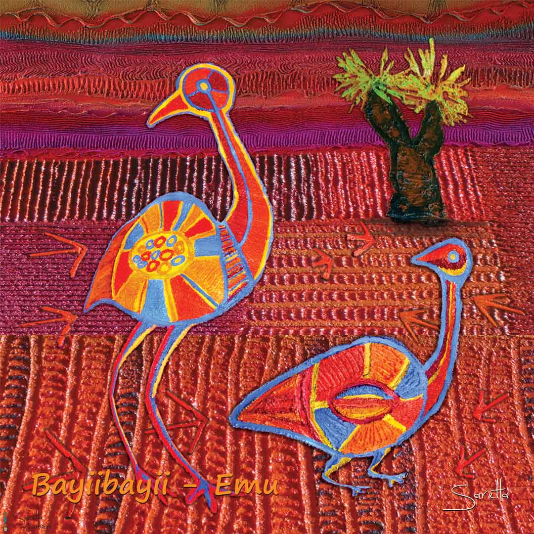 Canvas Print - Totem Bayiibayii Emu