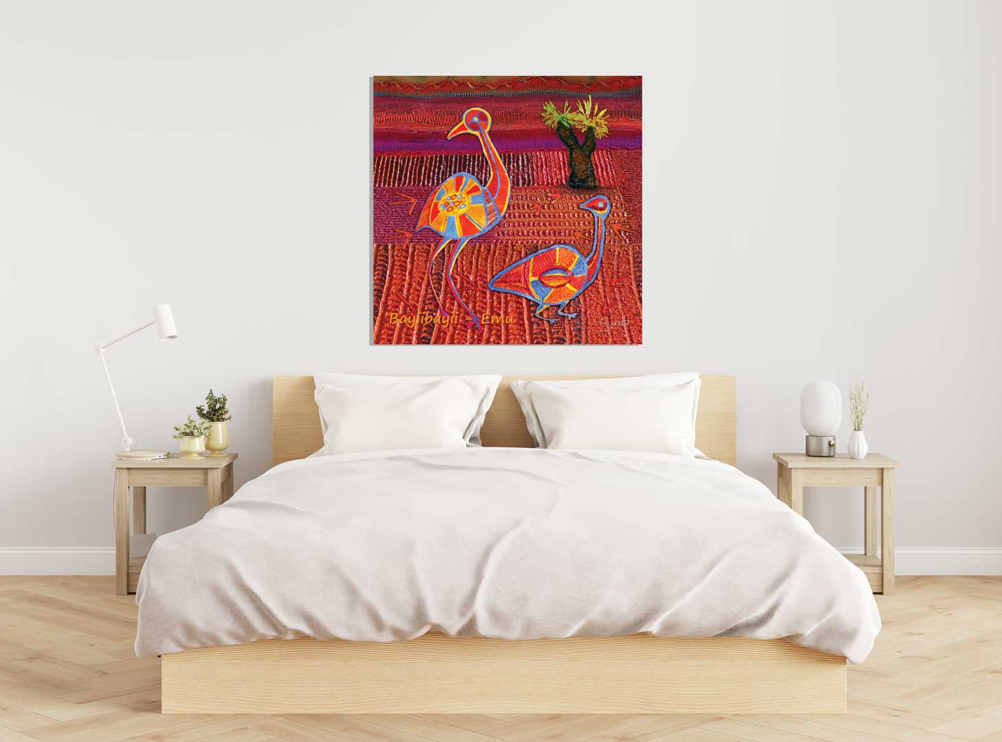 Canvas Print - Totem Bayiibayii Emu - Saretta Art & Design