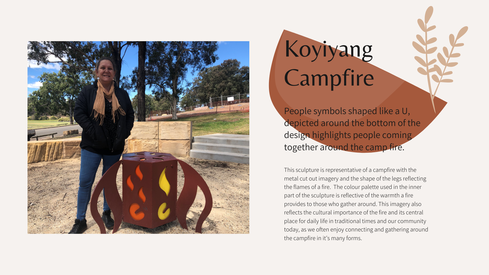 Bridges Hill Park Commission - Saretta Art & Design