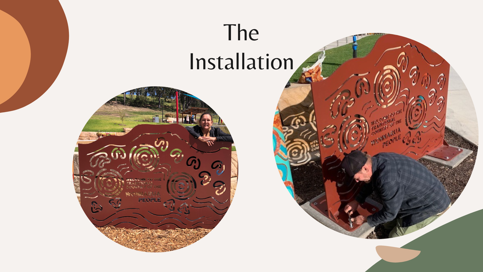 Bridges Hill Park Commission - Saretta Art & Design